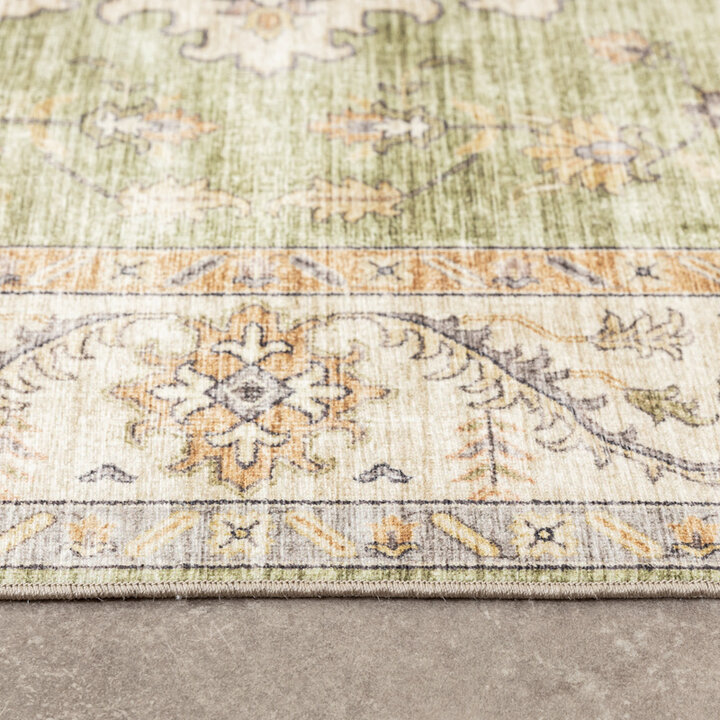 Tapis d'Extérieur Vintage - Santo Médaillon Vert