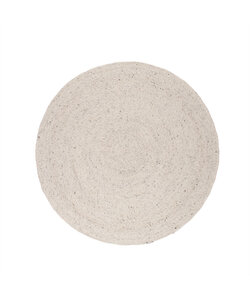 Tapis en laine rond - Wise Gris/Mélangé