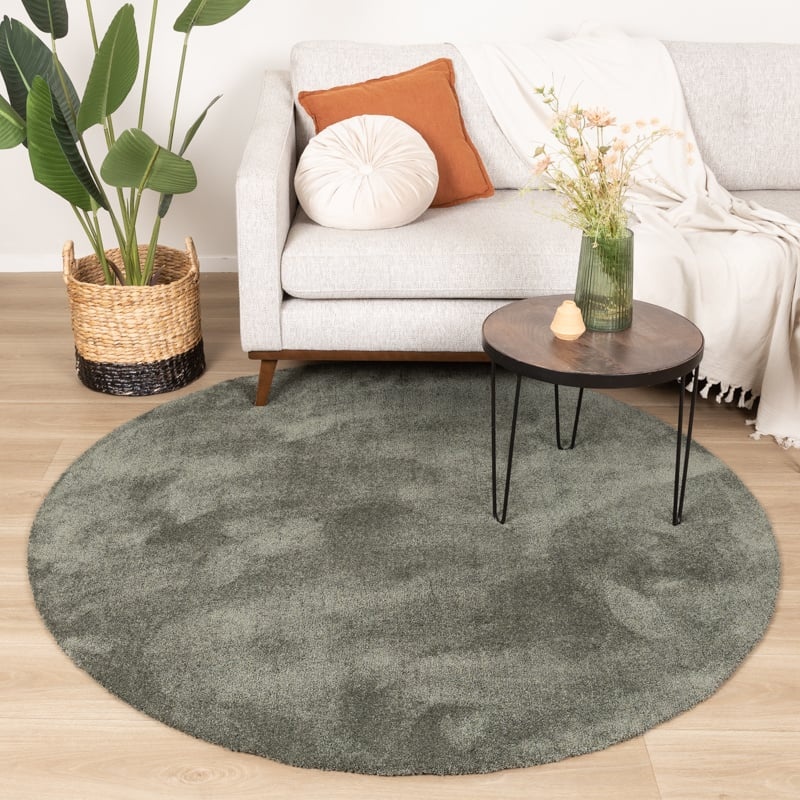 Tapis rond lavable - Clean Green
