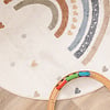 Tapis rond en jute pour l'extérieur - Ravi Rainbow Multicolore - thumbnail 2