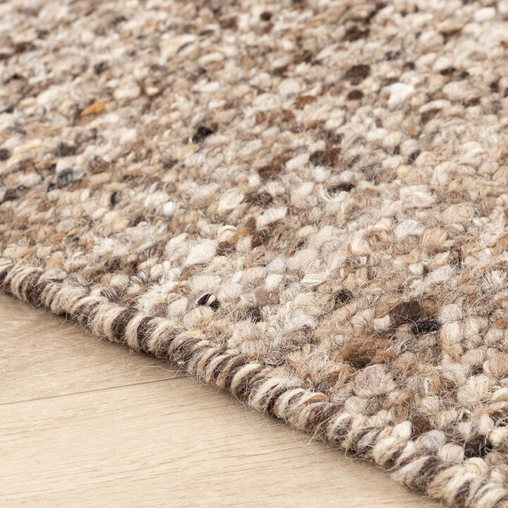 Tapis en laine - Nero Marron/Mélangé