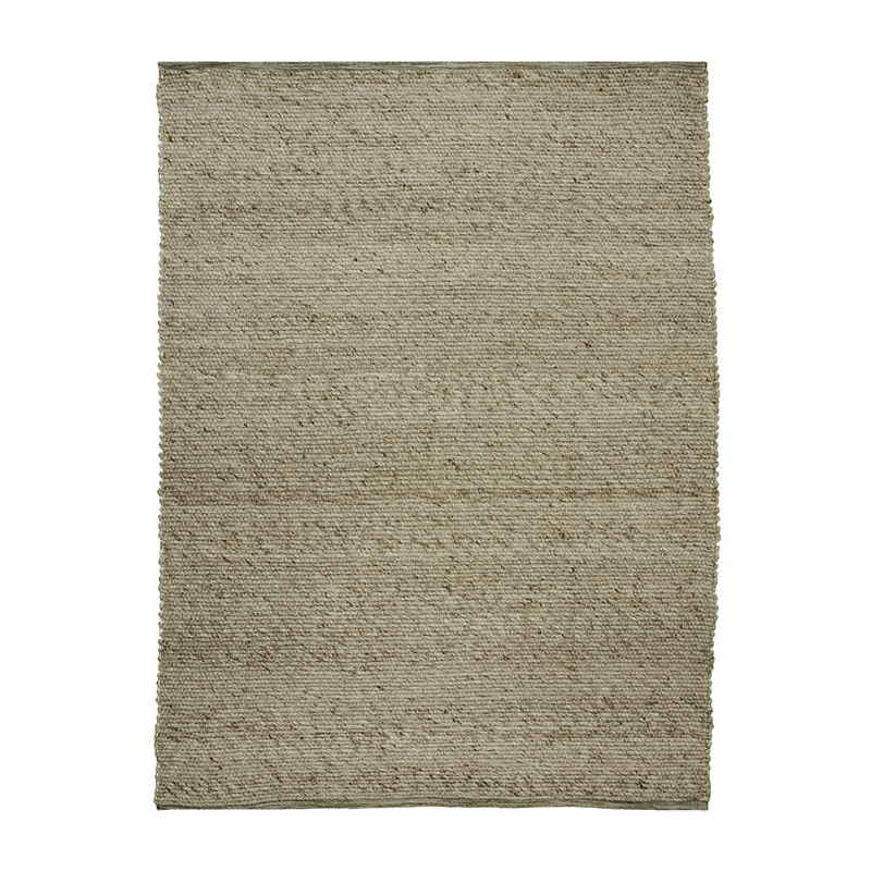 Tapis en laine - Feline Vert Olive/Mélangé - sfeer