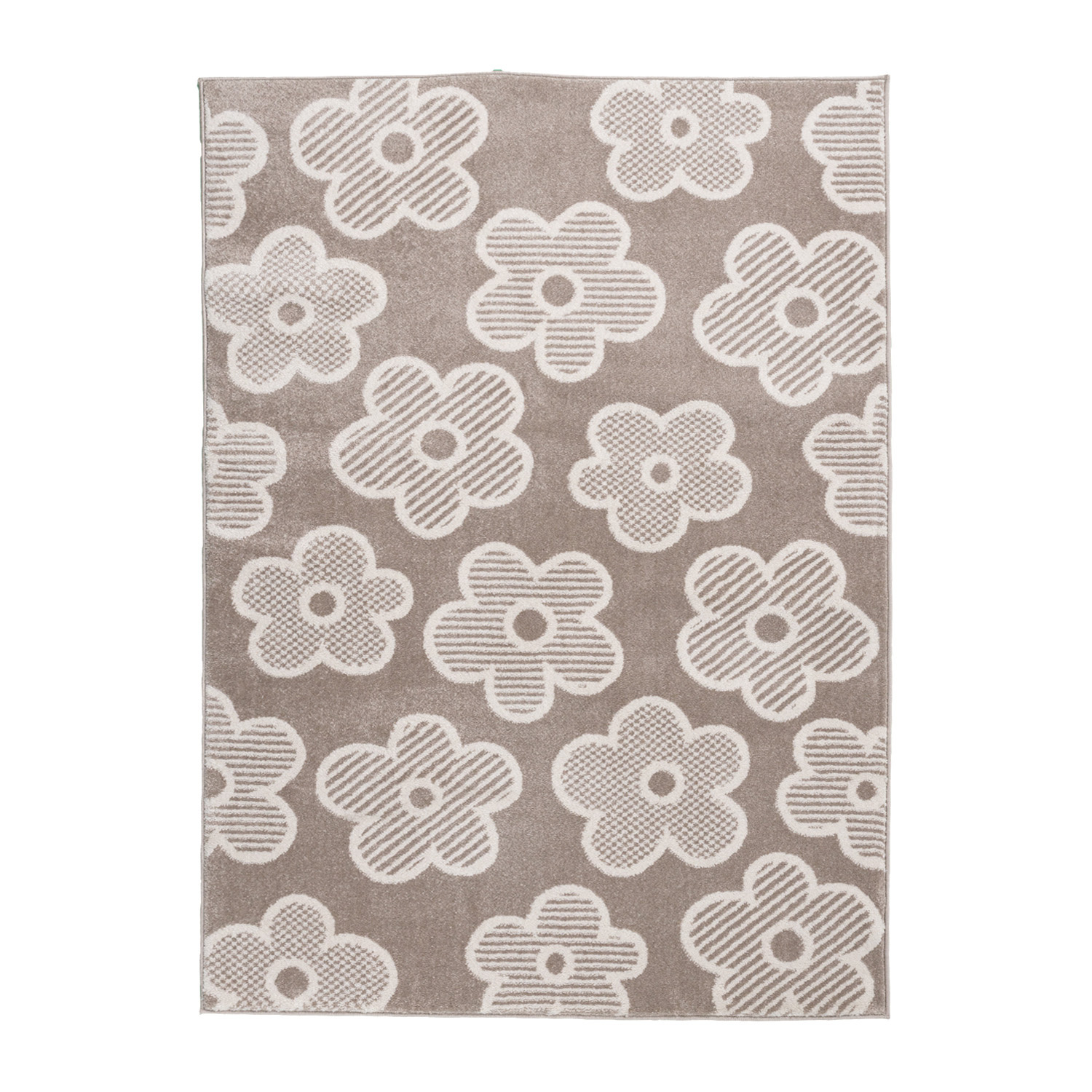 Tapis d'extérieur violet - Bowie Bloem Taupe - sfeer