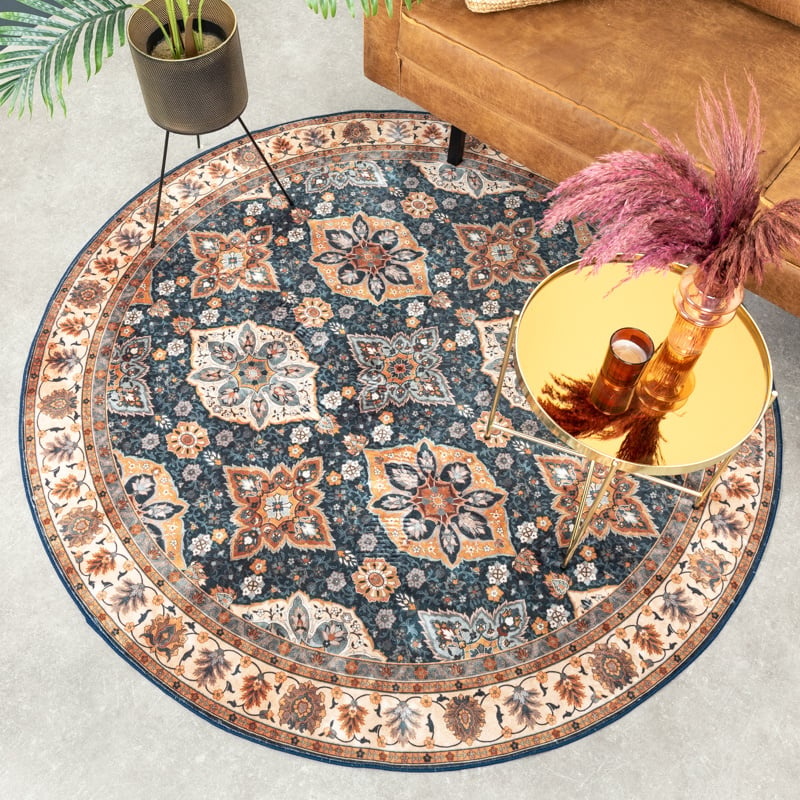 Tapis vintage rond - Imagine Oriental Rustique