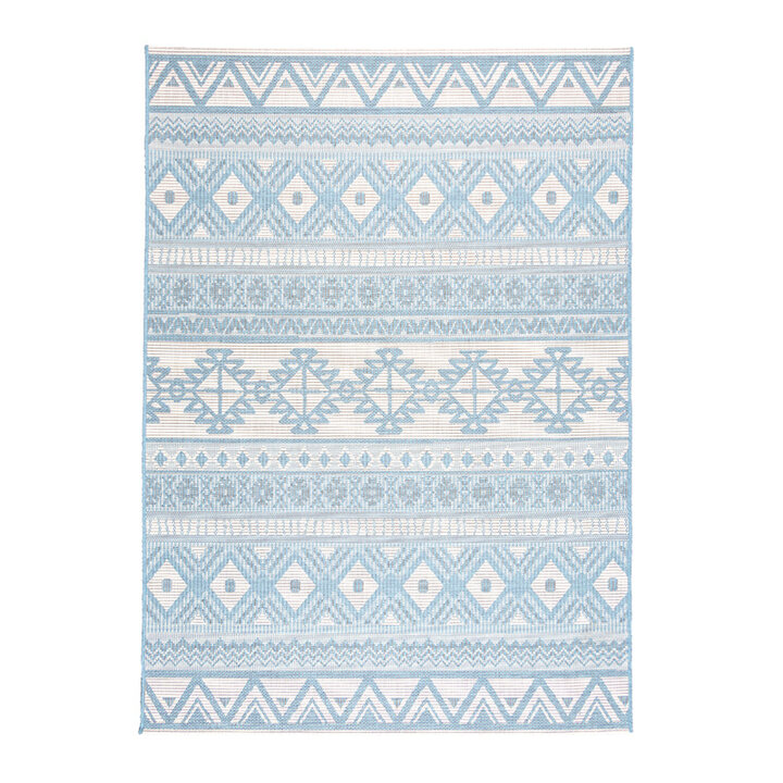 Tapis d'extérieur - Summer Beyond Bleu Clair