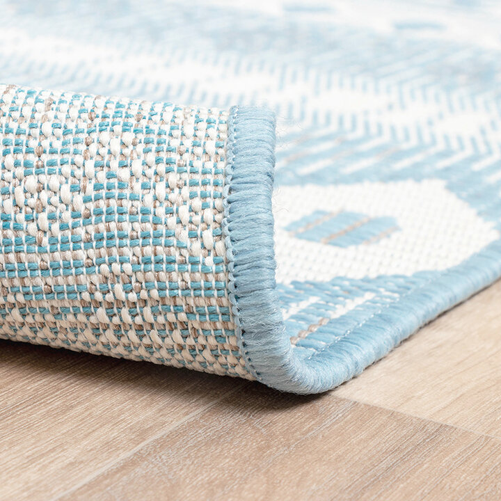 Tapis d'extérieur - Summer Beyond Bleu Clair