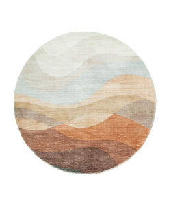 Tapis d'extérieur bohème - Field Terra Rouge