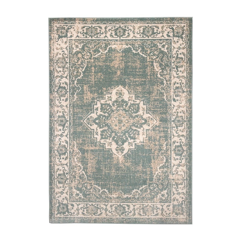 Tapis vintage - Spring Medaillon Vert/Crème - sfeer