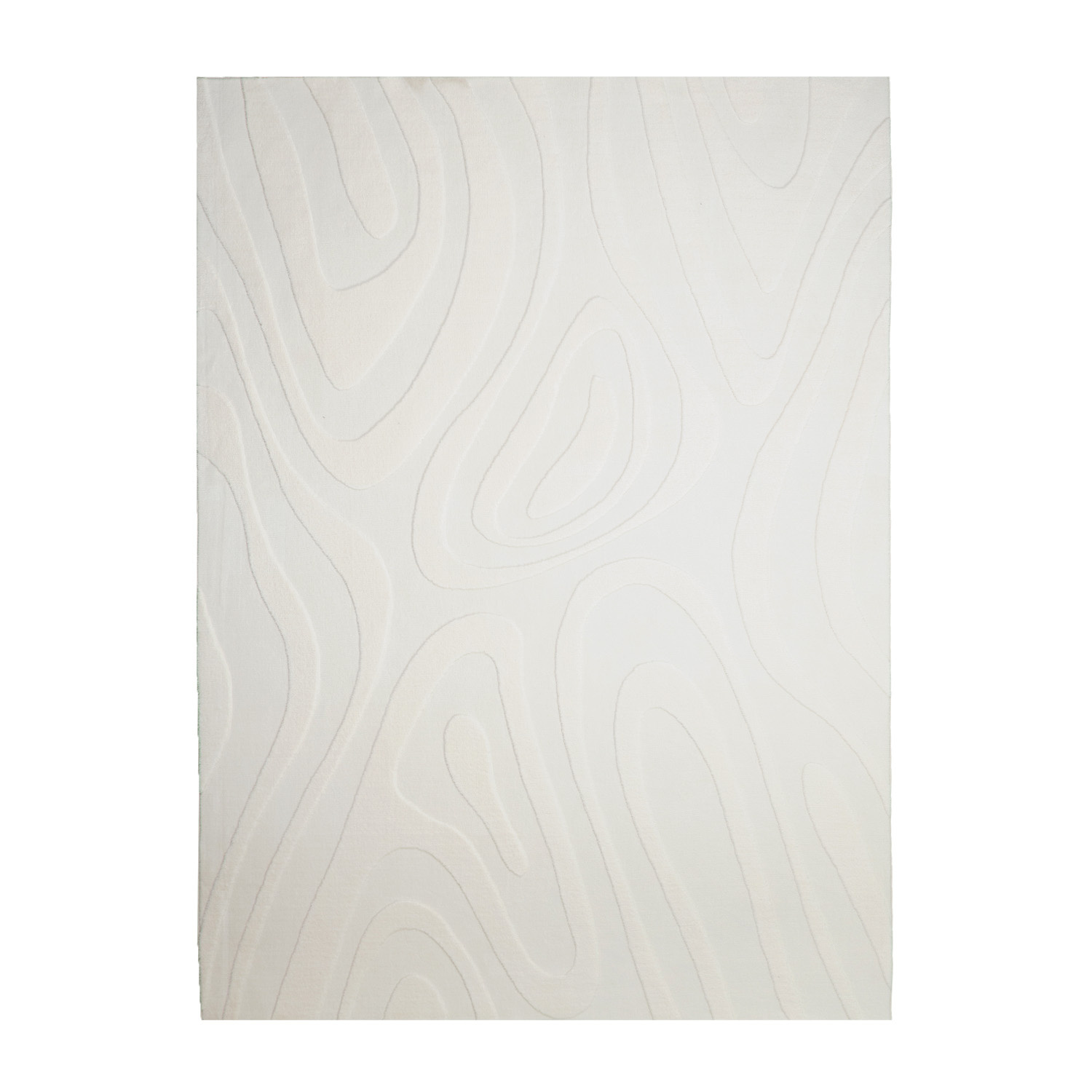 Tapis moderne intérieur - Charm Shapes Blanc - sfeer