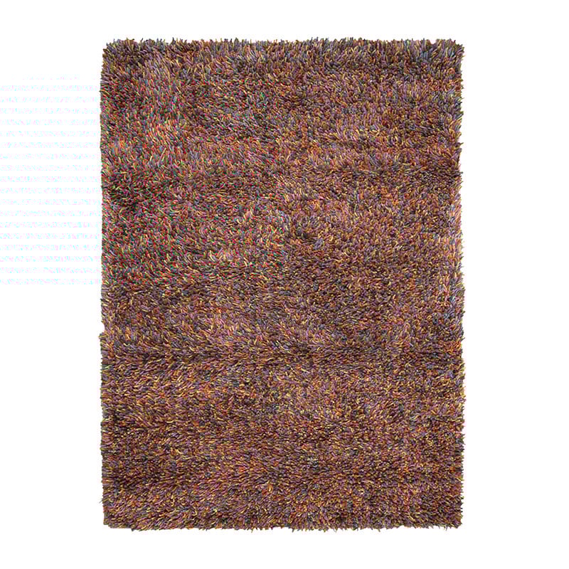 Tapis en laine à poils longs - Elin Multicolore - sfeer