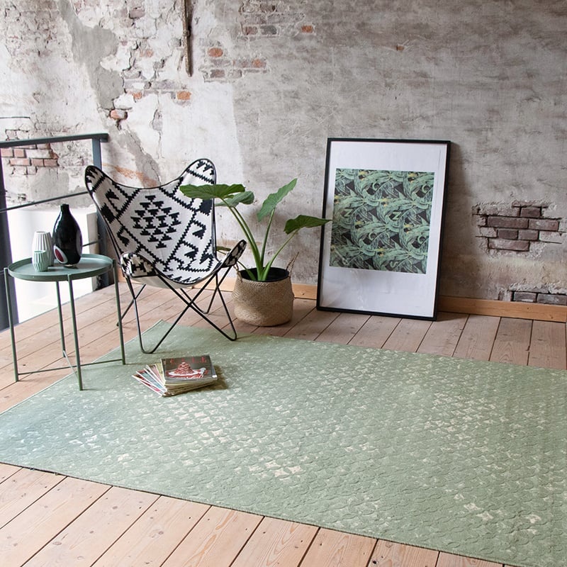 Tapis vintage - Wonder Rustic Vert