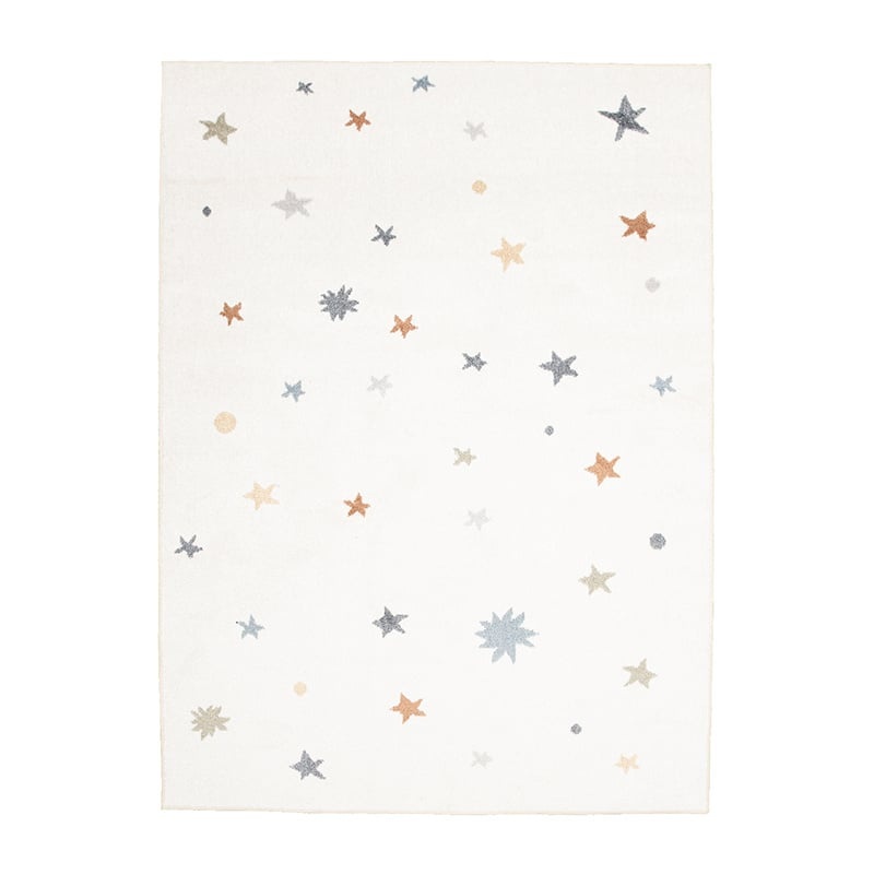 Tapis pour enfants lavable - Ravi Stars Multicolore - sfeer