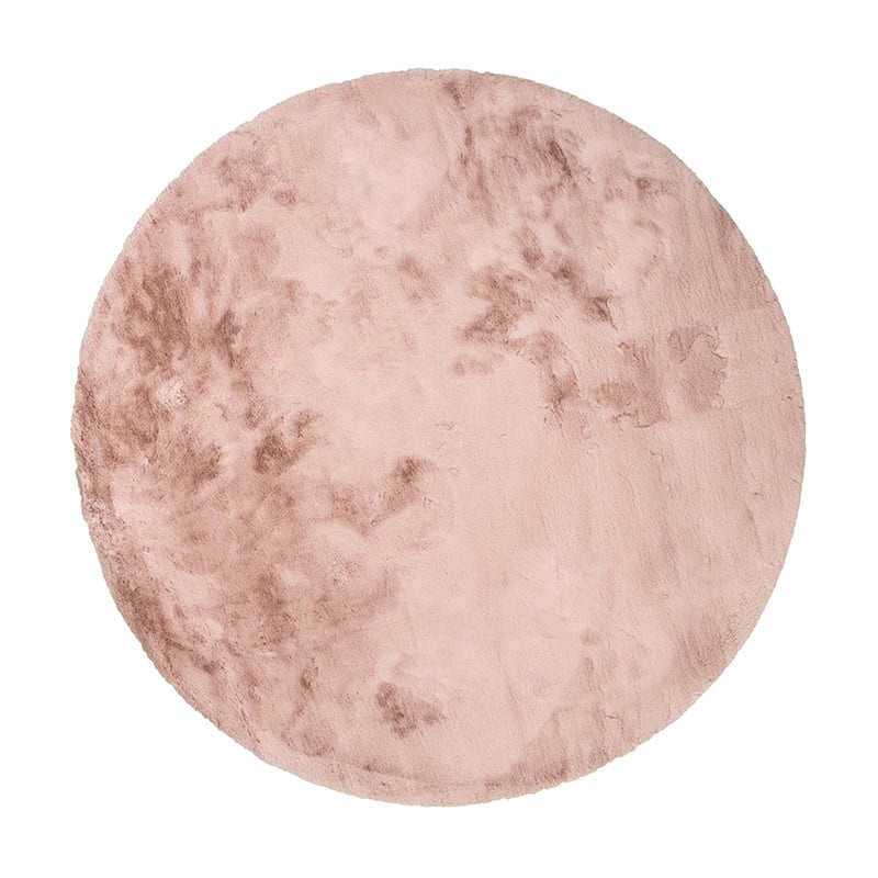 Tapis rond à poils longs - Comfy Supreme Rose - sfeer