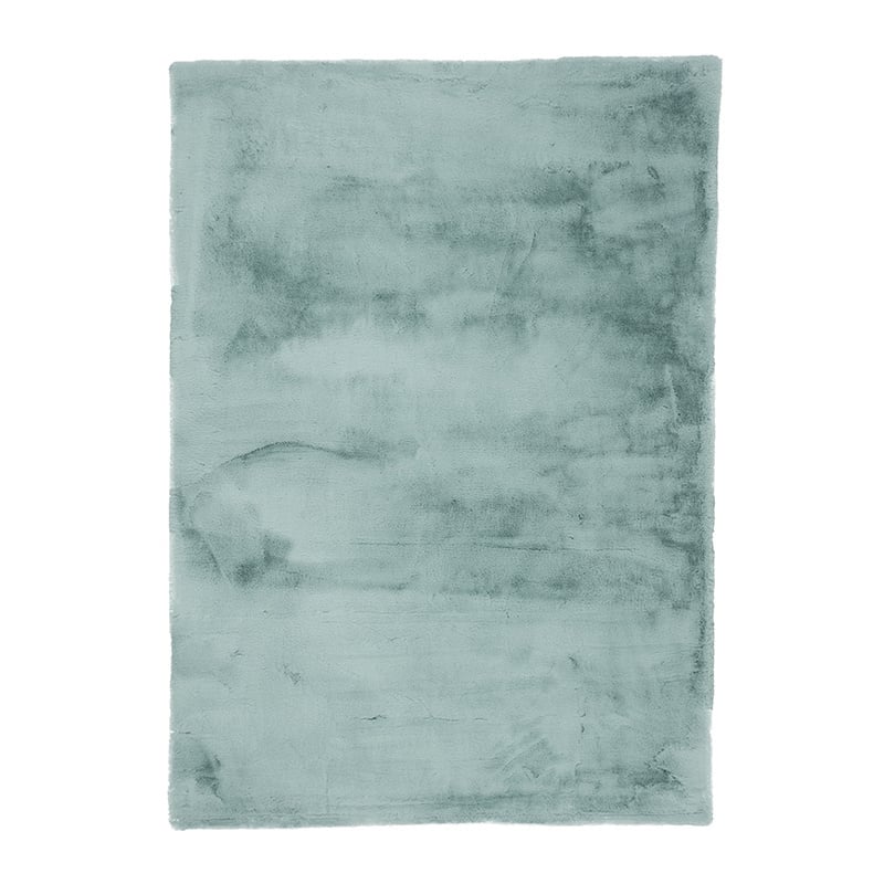 Tapis doux à poils longs - Comfy Supreme Bleu/Vert - sfeer