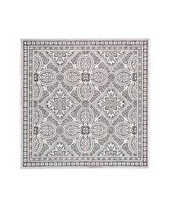 Tapis d'extérieur carré - Summer Oriental Gris