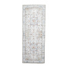 Tapis en laine lavable - Domingo Mandala Blanc - thumbnail 1