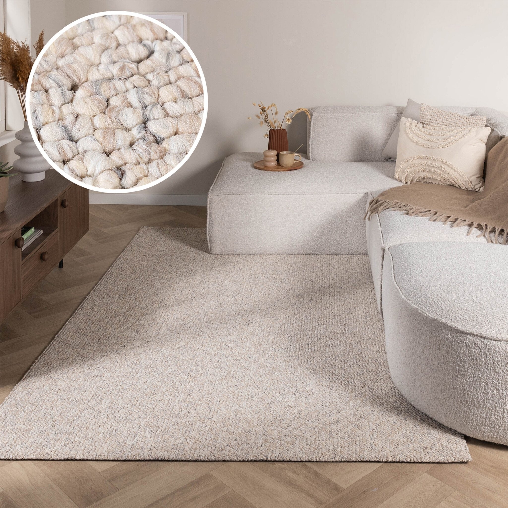 Couloir intérieur et extérieur - Bruno Naturel/Crème