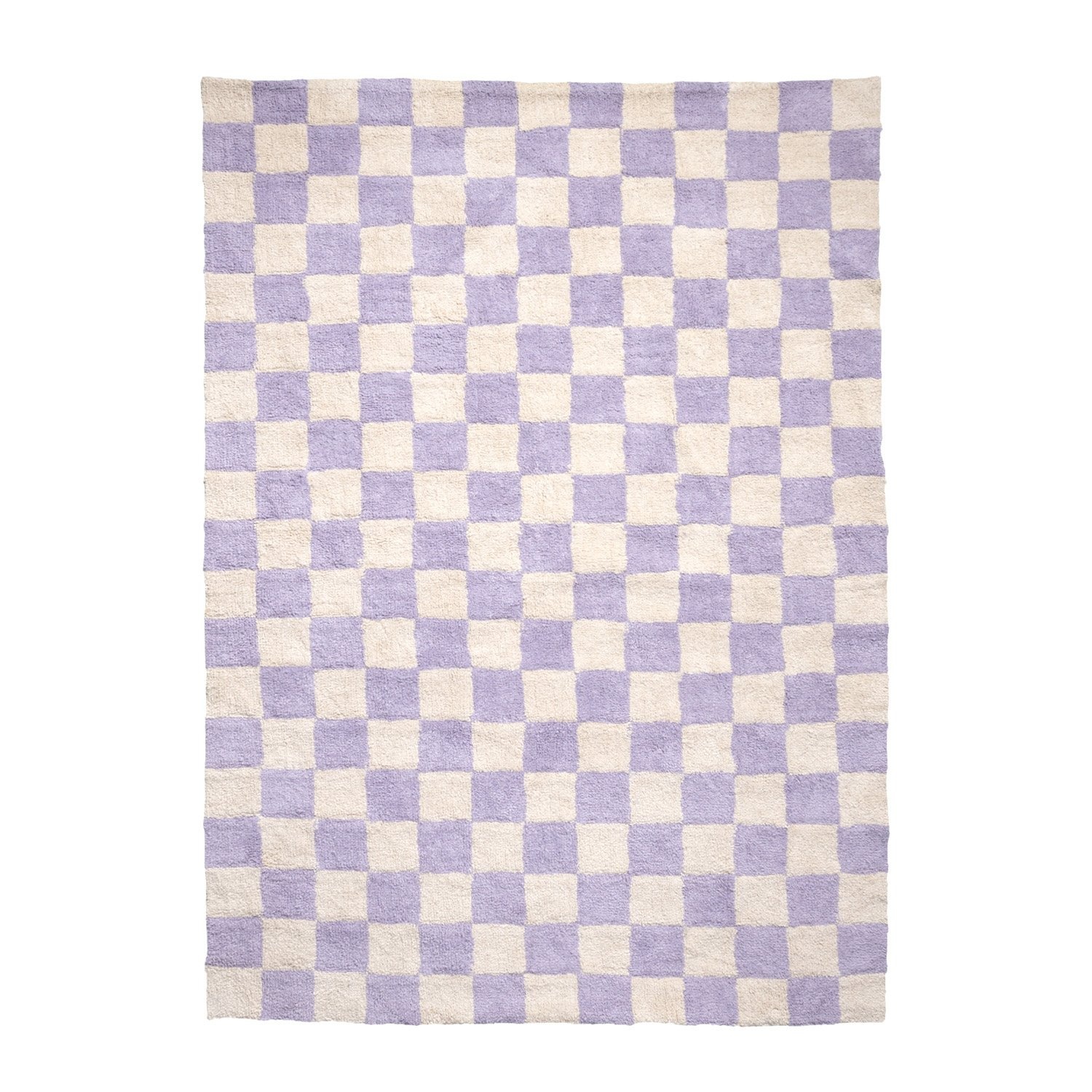 Tapis en coton - Gambit Lilas/Blanc - sfeer
