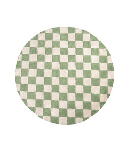 Couloir en laine - Gambit Vert/Blanc