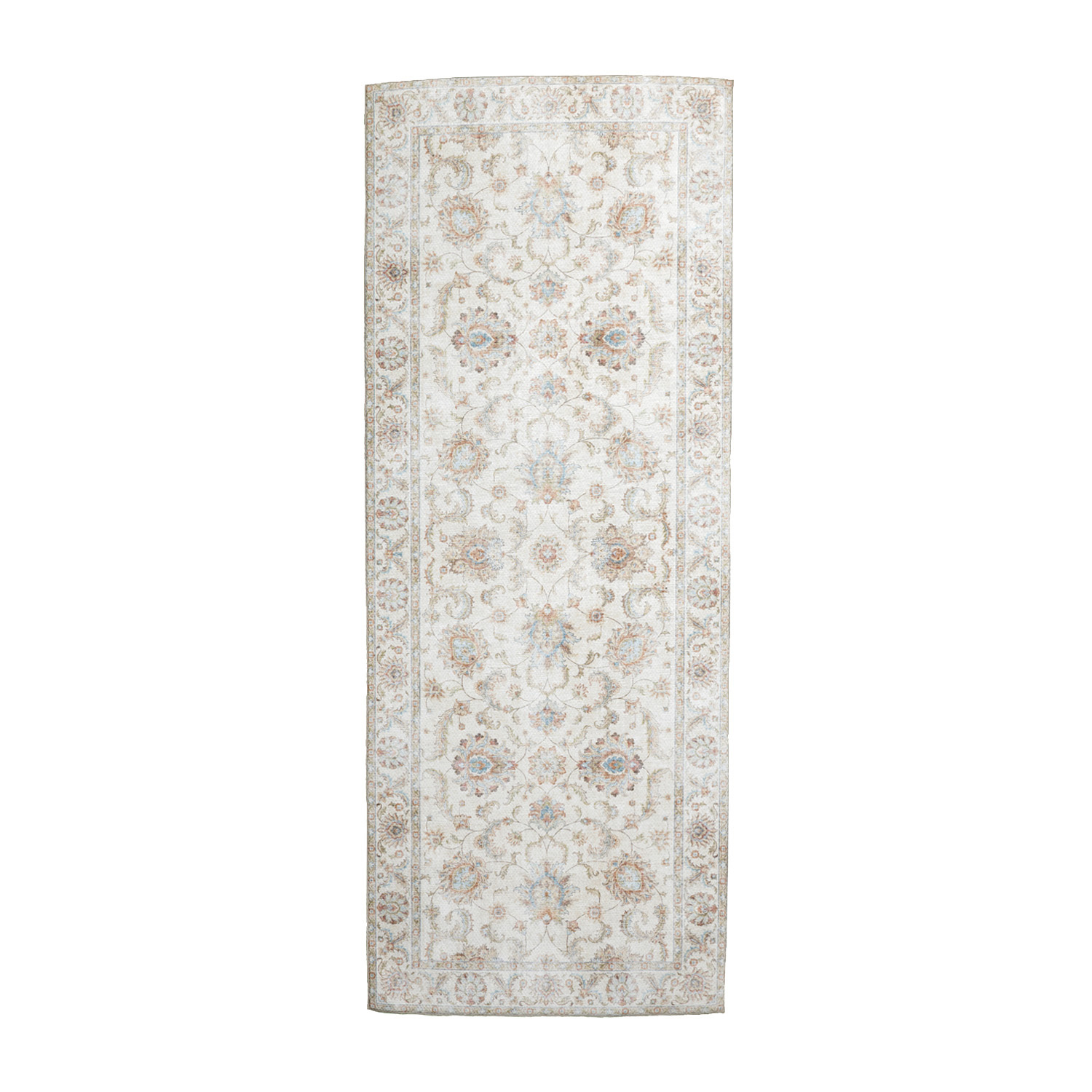 Tapis en laine lavable - Domingo Oriental Blanc - sfeer