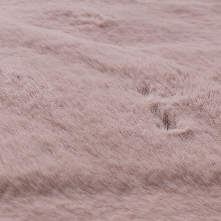 Tapis rond à poils longs - Comfy Supreme Rose