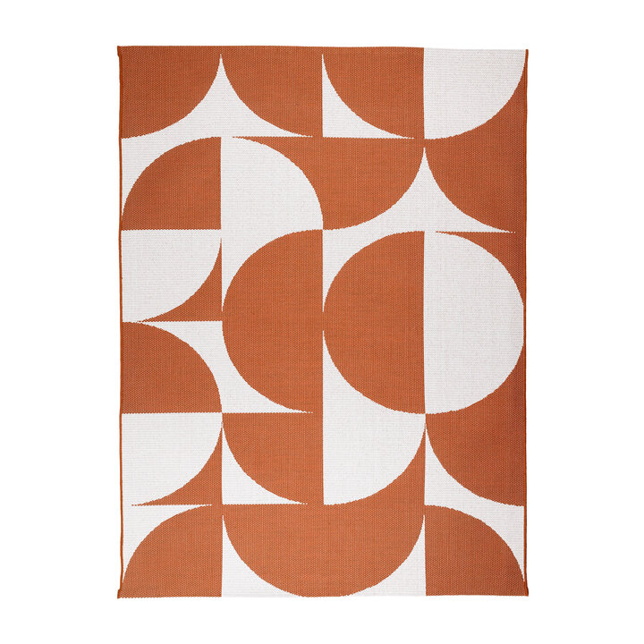 Tapis d'extérieur - Summer Shapes Terracotta