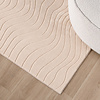 Tapis moderne intérieur et extérieur - Charm Waves Beige - thumbnail 3