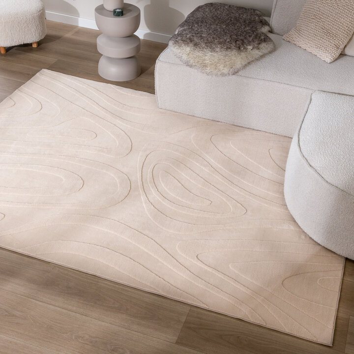 Tapis moderne intérieur - Charm Shapes Beige