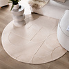 Tapis marbré - Charm Circles Beige - thumbnail