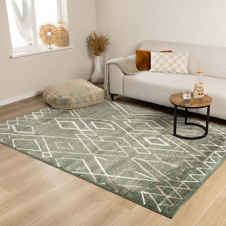 Tapis berbère - Blend Diamond Vert