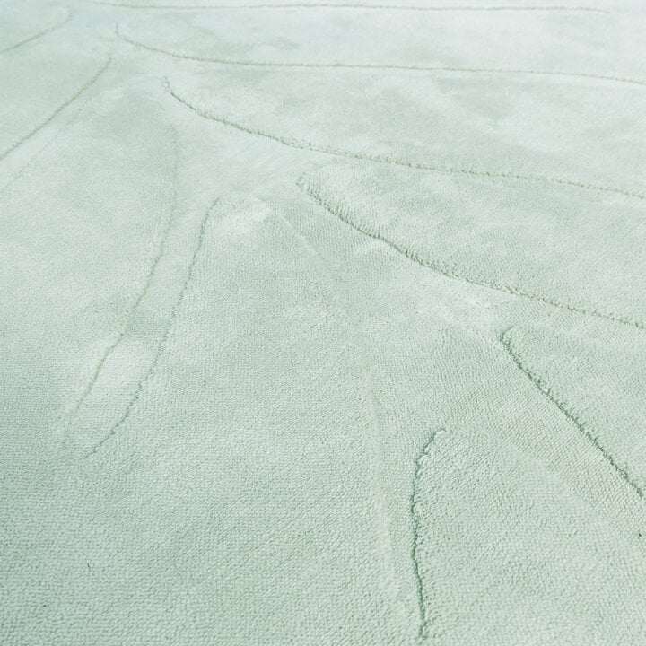 Tapis lavable pour enfants - Coco Feuille Vert