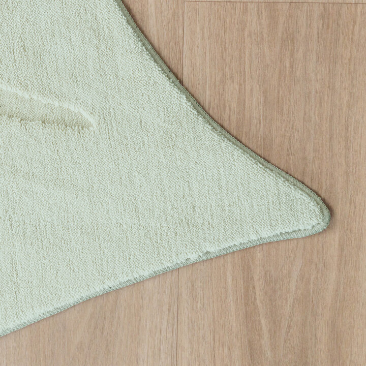 Tapis lavable pour enfants - Coco Feuille Vert