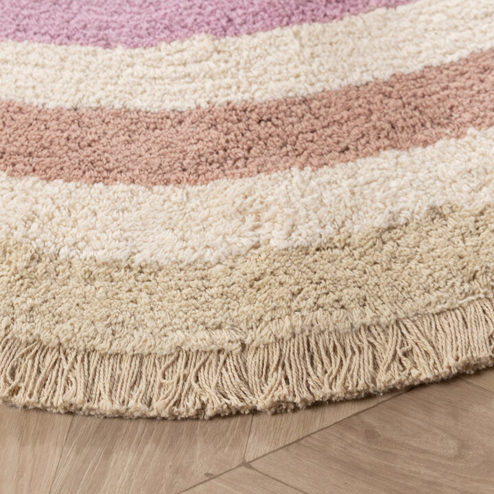 Tapis lavable pour enfants ovale - Milo Rose
