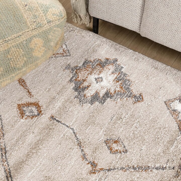Tapis à poils longs - Blend Aztec Beige