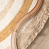 Tapis rond lavable pour enfants - Milo Beige - thumbnail 2