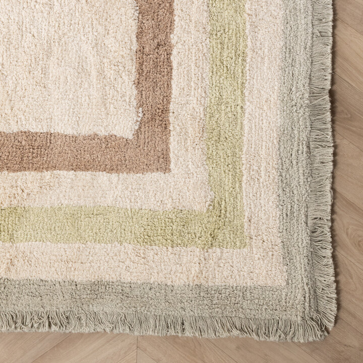 Tapis lavable pour enfants - Milo Vert