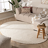 Tapis ovale en laine - Feline Blanc - thumbnail