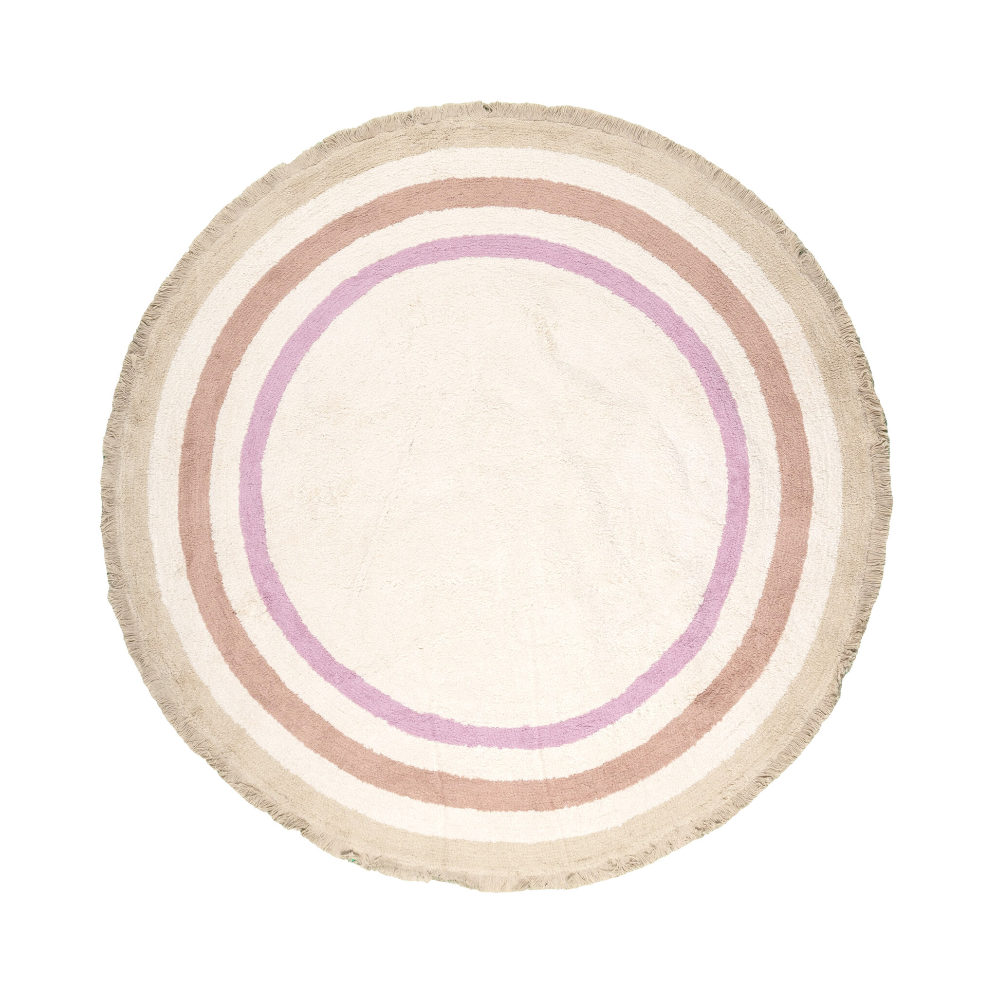 Tapis rond lavable pour enfants - Milo Rose - sfeer