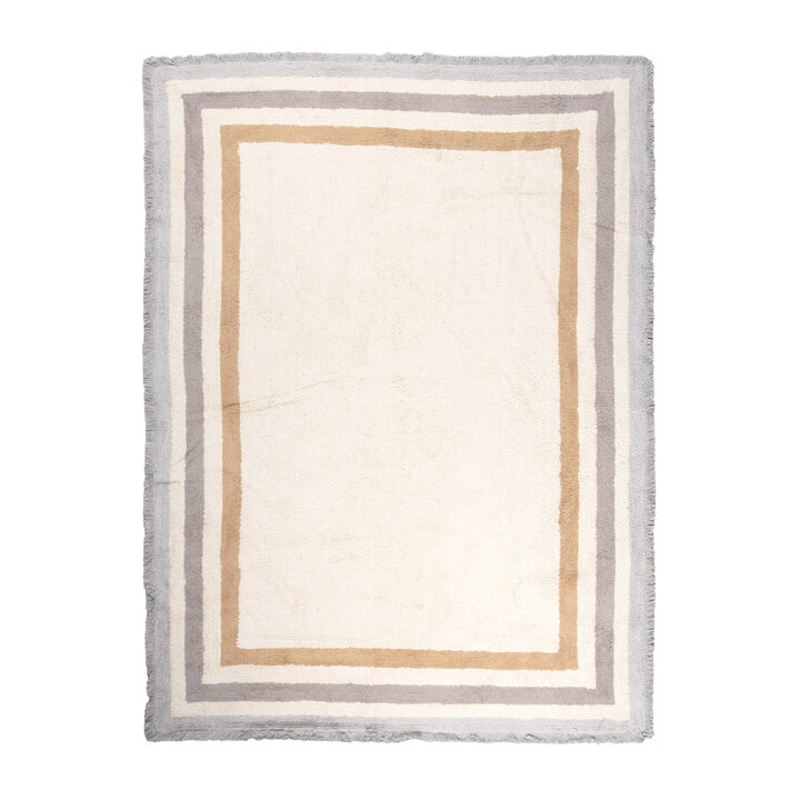 Tapis lavable pour enfant - Milo Gris