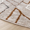 Tapis berbère rond - Blend Diamond Beige - thumbnail 6