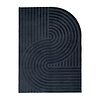 Tapis irrégulier - Flowy Wavy Anthracite - thumbnail 1