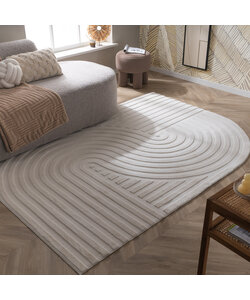 Irregular Rug - Flowy Wavy Crème