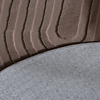 Tapis irrégulier - Flowy Arch Taupe - thumbnail 6