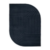 Tapis irrégulier - Flowy Lines Anthracite - thumbnail 1