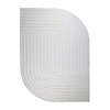 Tapis irrégulier - Flowy Lines Crème - thumbnail 1