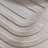 Tapis irrégulier - Flowy Lines Crème - thumbnail 3