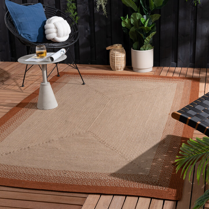 Tapis d'intérieur et d'extérieur - Florence terra