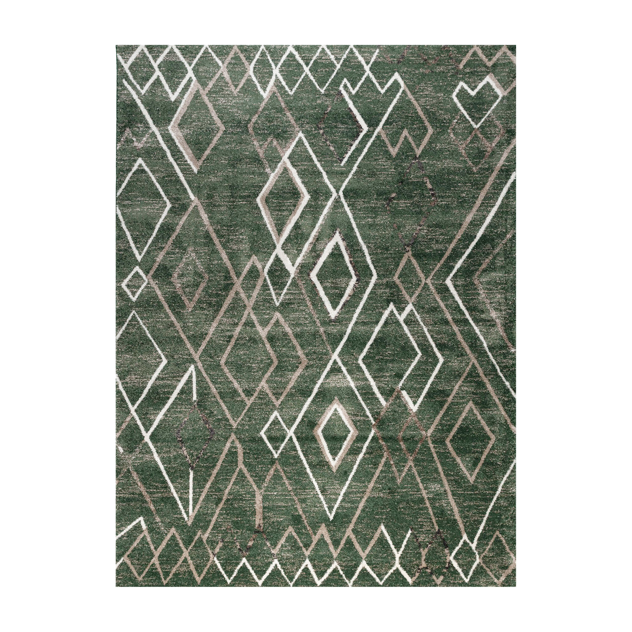Tapis berbère - Blend Diamond Vert - sfeer