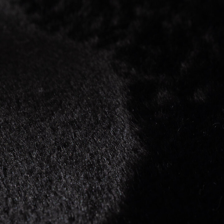 Tapis de couloir doux à poils courts - Cozy Noir