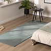 Tapis de couloir à poils courts et doux - Cozy Vert - thumbnail
